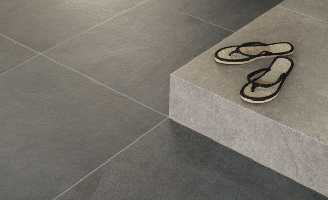 Foto: Agrob Buchtal | Fliesenserie: Valley Großformatige Bodenfliesen der Serie Valley von Agrob Buchtal